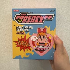 POP MART CRYBABY× Powerpuff Girls Series-Card Holder Blind Box New